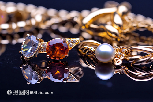 閃亮的珠寶首飾與智能科技 融合奢華與創新的未來潮流